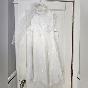 Girl's first communion/flower girl dress